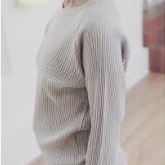 Baserange basic rib sweatshirt - Picture 4 of 7